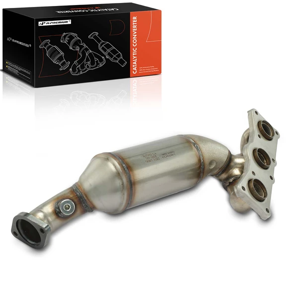 2007-2010 BMW X5 1-PC Catalytic Converter Rear Side Fit Federal Emissions A-Premium APCCT491