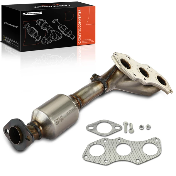 1-PC Catalytic Converter, Front Left Driver Side, Fit Federal Emissions, A-Premium APCCT296