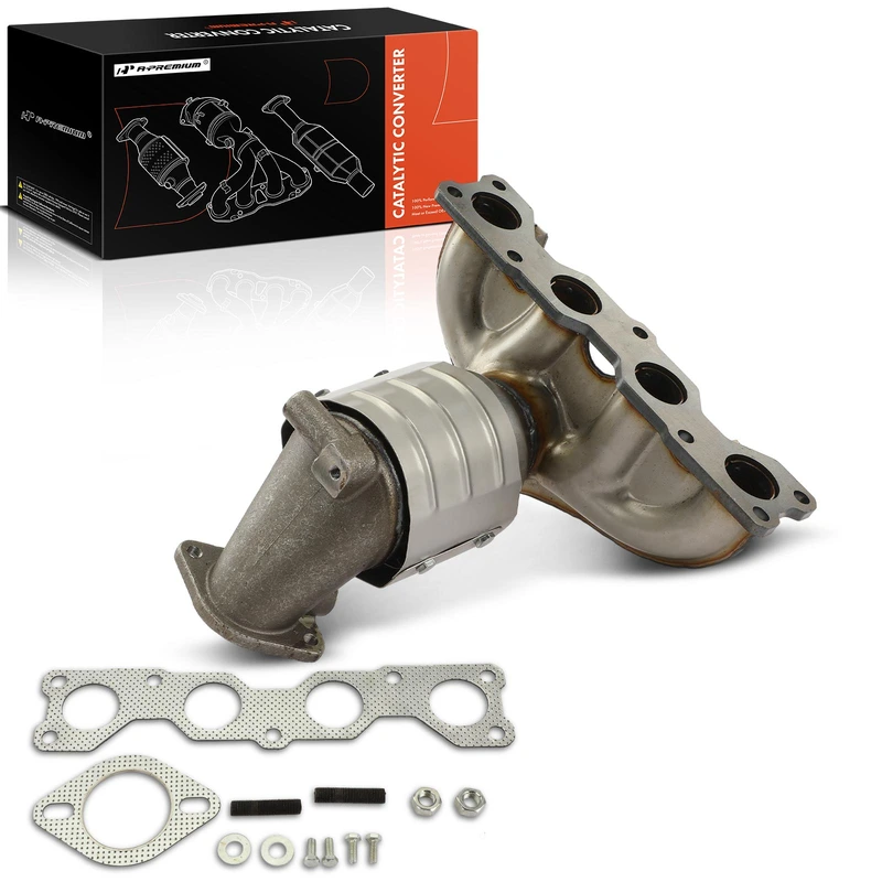 A-Premium 1-PC Catalytic Converter, Front Side, Fit Federal Emissions - APCCT299