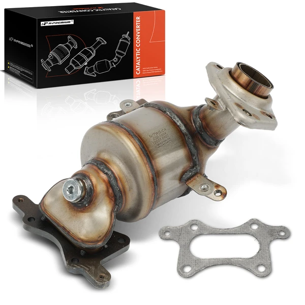 2015-2020 Honda Fit 1-PC Catalytic Converter Front Side Fit Federal Emissions A-Premium APCCT300