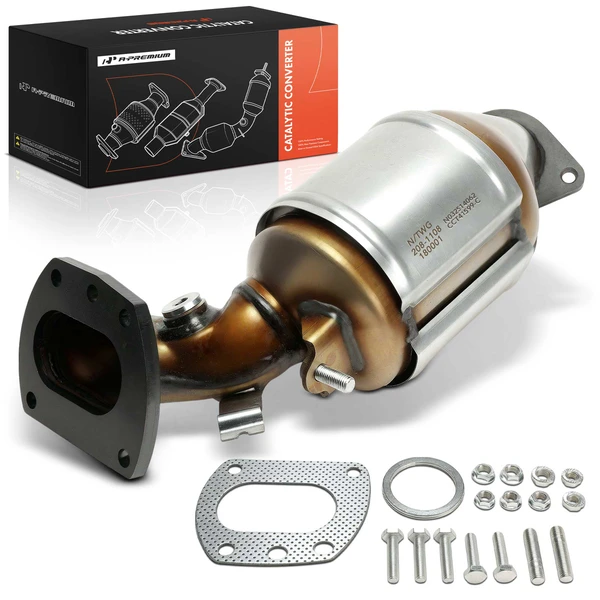 1-PC Catalytic Converter Front Right Passenger Side Fit Federal Emissions A-Premium APCCT788