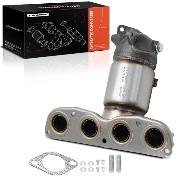 1-PC Catalytic Converter, Front Side, A-Premium APCCT684