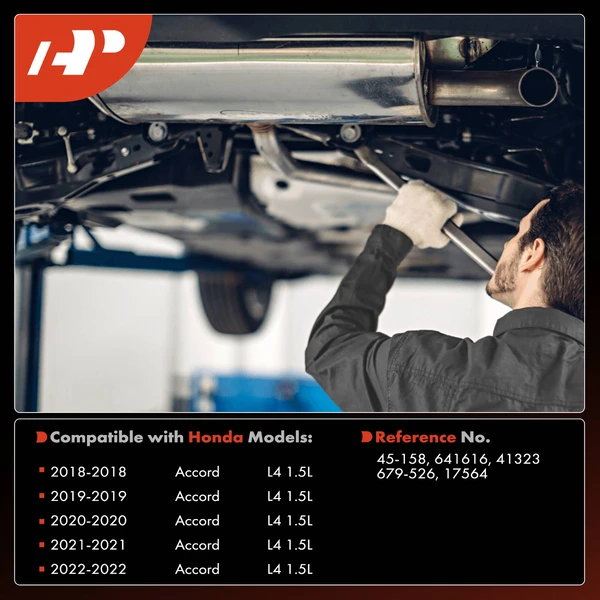 1-PC Catalytic Converter, Front Side, Fit Federal Emissions, A-Premium APCCT685