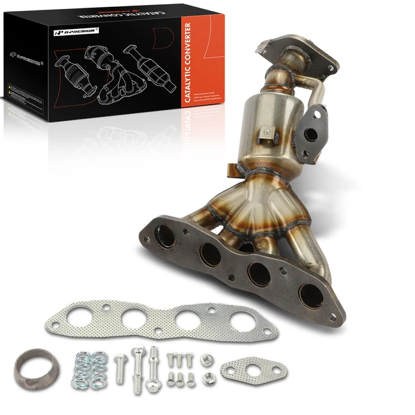 1-PC Catalytic Converter, Front Side, Fit Federal Emissions, A-Premium APCCT302