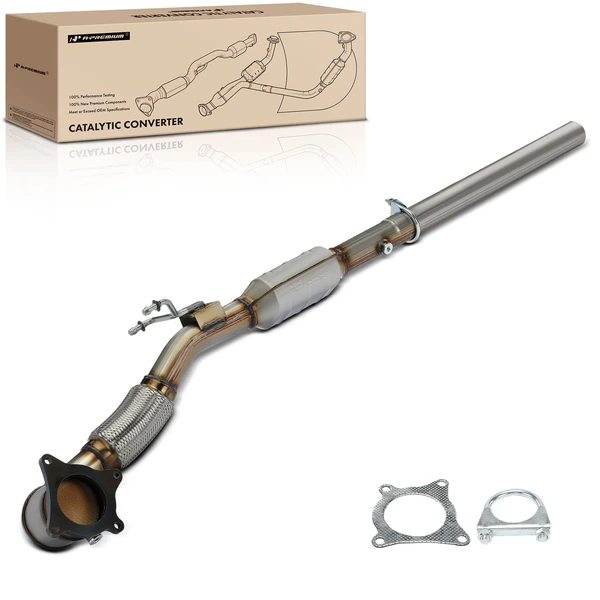 1-PC Catalytic Converter, Exhaust, Fit Federal Emissions, A-Premium APCCT687