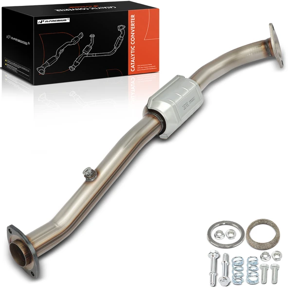 1-PC Catalytic Converter, Front Side, Fit Federal Emissions, A-Premium APCCT493