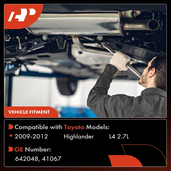 1-PC Catalytic Converter, Front Side, Fit Federal Emissions, A-Premium APCCT493