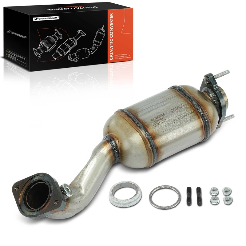 1-PC Catalytic Converter, Right Passenger Side, Fit Federal Emissions, A-Premium APCCT495