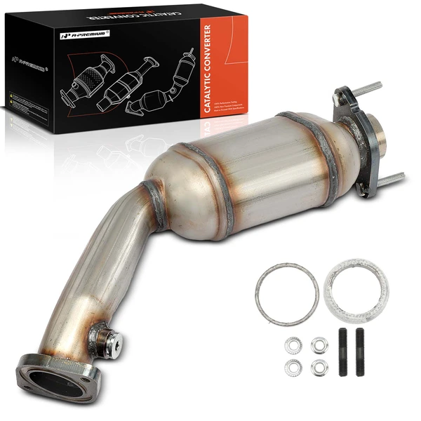 1-PC Catalytic Converter, Left Driver Side, Fit Federal Emissions, A-Premium APCCT496
