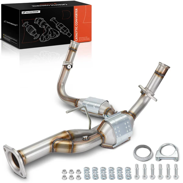 1-PC Catalytic Converter, Exhaust, Fit Federal Emissions, A-Premium APCCT735