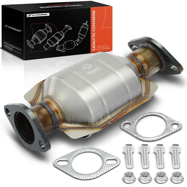 1-PC Catalytic Converter, Rear Side, A-Premium APCCT736