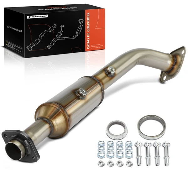 1-PC Catalytic Converter, Rear Side, Fit Federal Emissions, A-Premium APCCT311
