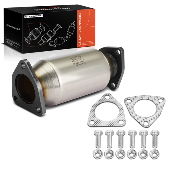 1-PC Catalytic Converter, Rear Side, Fit Federal Emissions, A-Premium APCCT073