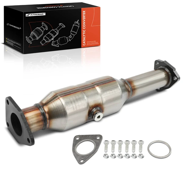2003-2007 Honda Accord 1-PC Catalytic Converter Rear Side Fit Federal Emissions A-Premium APCCT312