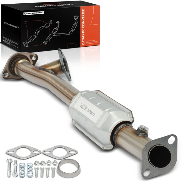 1-PC Catalytic Converter, Rear Right Passenger Side, Fit Federal Emissions, A-Premium APCCT500