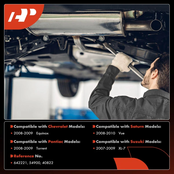 1-PC Catalytic Converter, Front Side, Fit Federal Emissions, A-Premium APCCT737