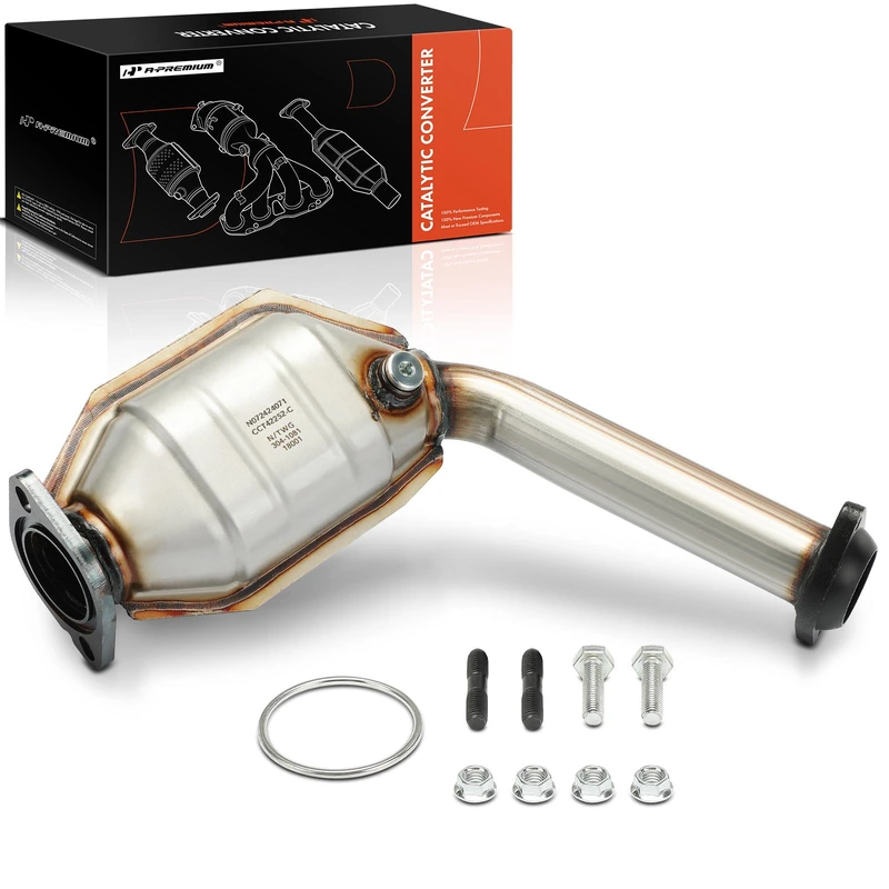 1-PC Catalytic Converter, Front Left Driver Side, Fit Federal Emissions, A-Premium APCCT739