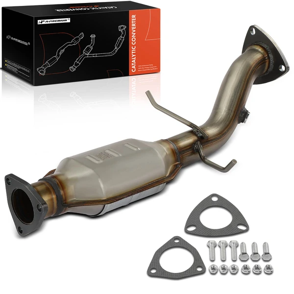 1996-1999 GMC Jimmy 1-PC Catalytic Converter Rear Side Fit Federal Emissions A-Premium APCCT323