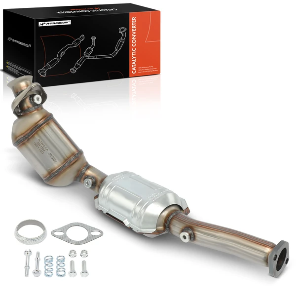 1996-2002 Ford Crown Victoria 1-PC Catalytic Converter Right Passenger Side Fit Federal Emissions A-Premium APCCT503