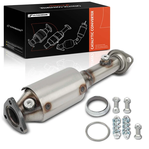 1-PC Catalytic Converter, Rear Side, Fit Federal Emissions, A-Premium APCCT334