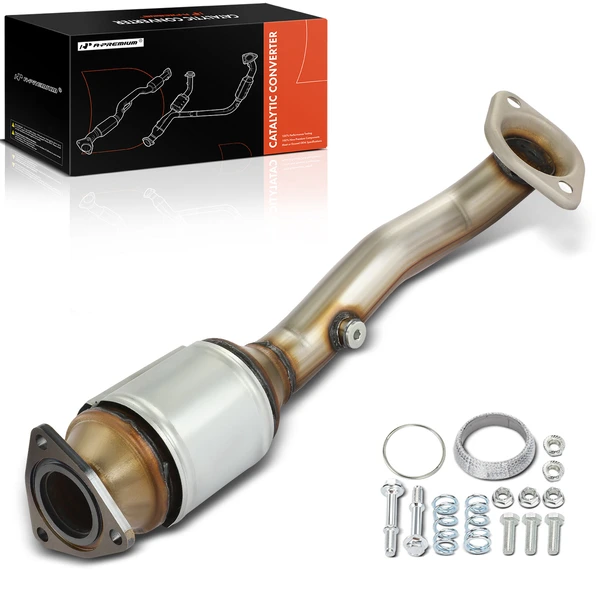 1-PC Catalytic Converter, Rear Side, Fit Federal Emissions, A-Premium APCCT339