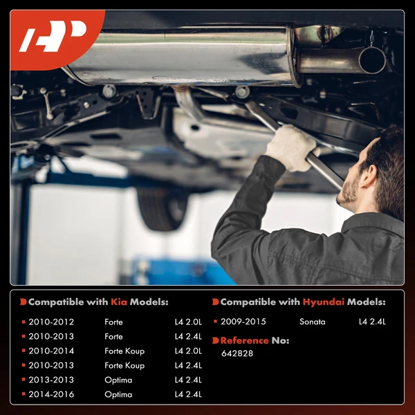 1-PC Catalytic Converter Rear Side Fit Federal Emissions A-Premium APCCT764