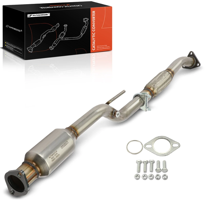 A-Premium 1-PC Catalytic Converter, Rear Side, Fit Federal Emissions - APCCT345