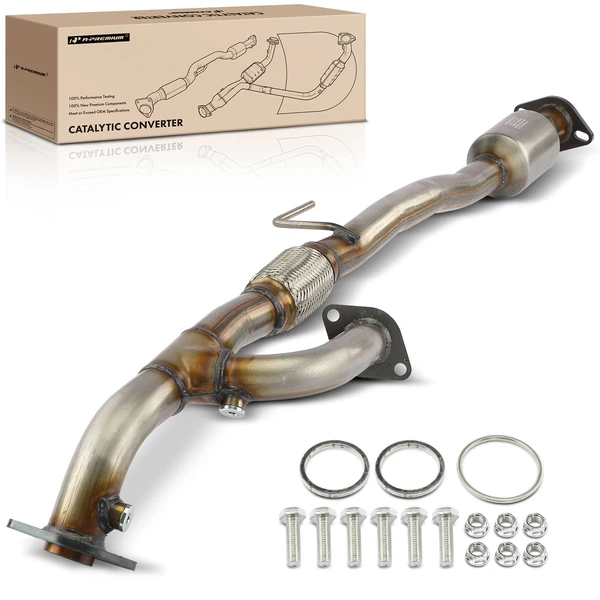 2002-2006 Toyota Camry 1-PC Catalytic Converter Rear Side Fit Federal Emissions A-Premium APCCT347