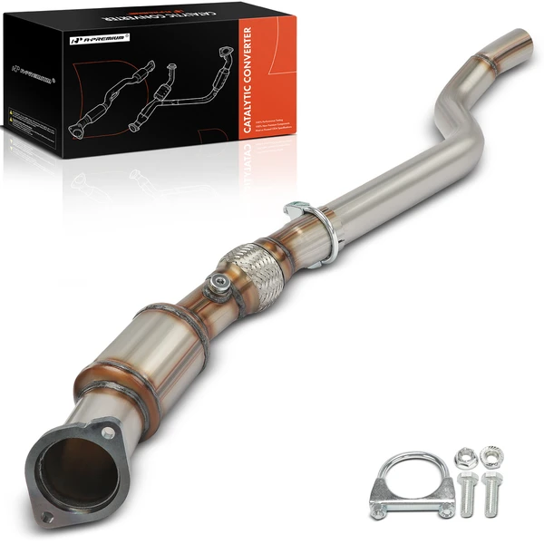 1-PC Catalytic Converter, Left Driver Side, Fit Federal Emissions, A-Premium APCCT507