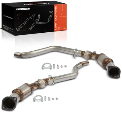 2 Pcs Left & Right Catalytic Converter