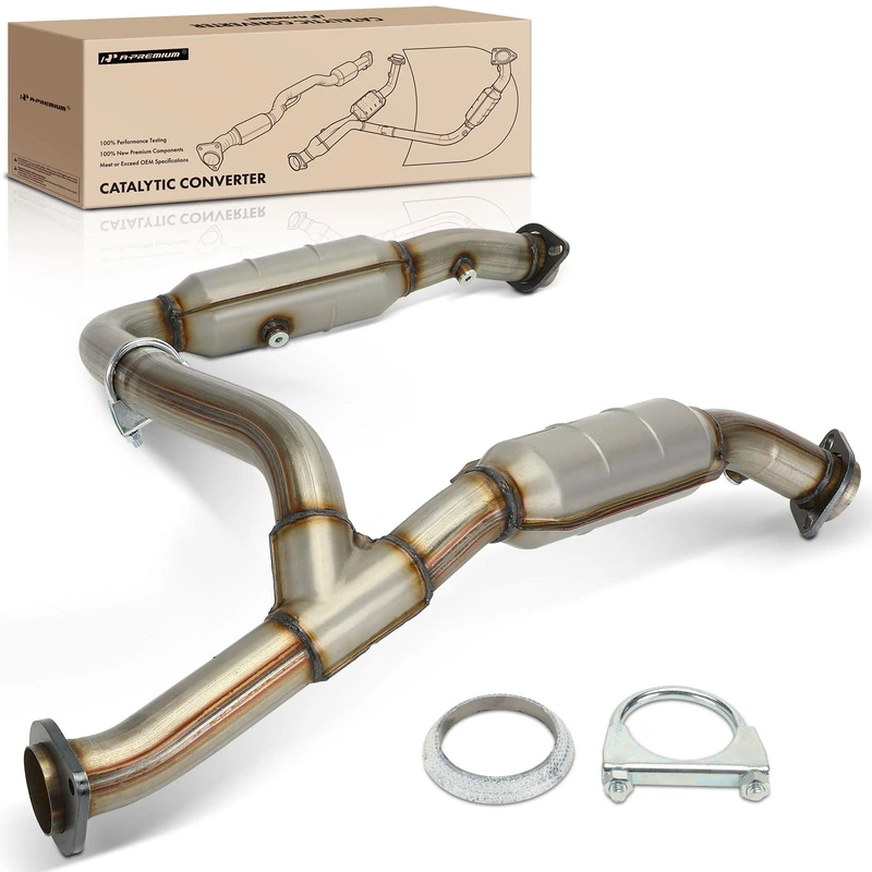 1-PC Catalytic Converter, Exhaust, Fit Federal Emissions, A-Premium APCCT745