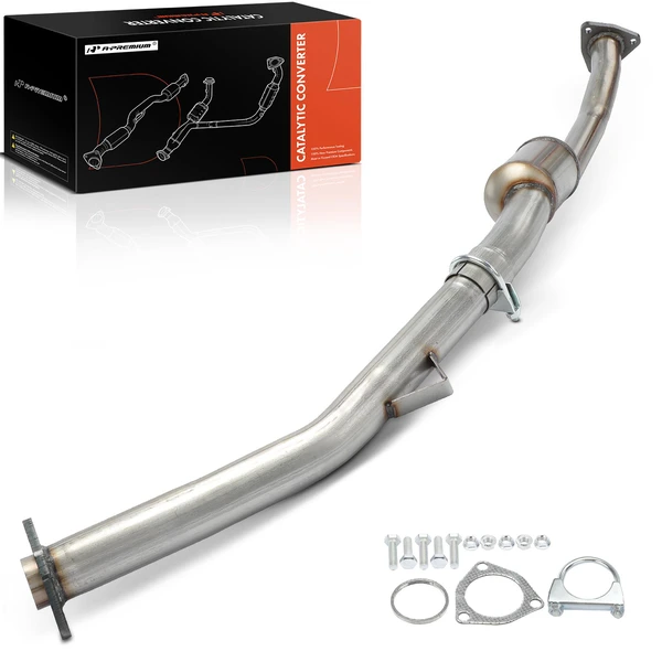 1-PC Catalytic Converter, Rear Side, Fit Federal Emissions, A-Premium APCCT696