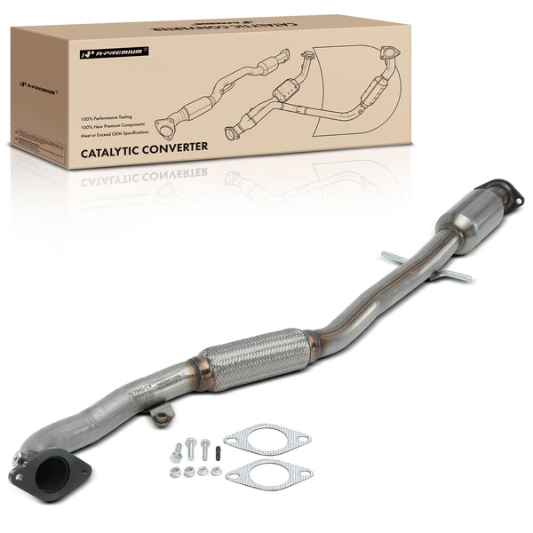 1-PC Catalytic Converter, Rear Side, Fit Federal Emissions, A-Premium APCCT591