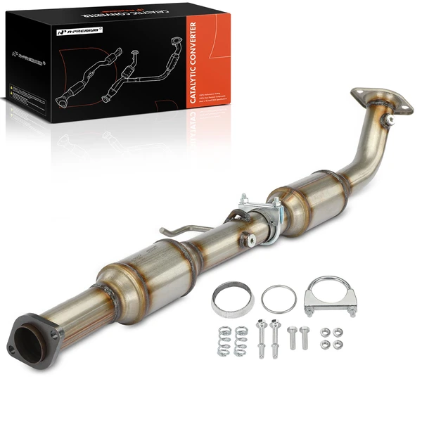 1-PC Catalytic Converter, Rear Side, Fit Federal Emissions, A-Premium APCCT120