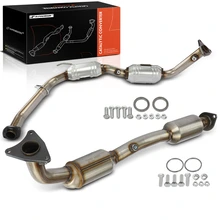 2007-2009 Toyota Tundra 2pc Catalytic Converter Driver & Passenger Fit Federal Emissions A-Premium APCCT436