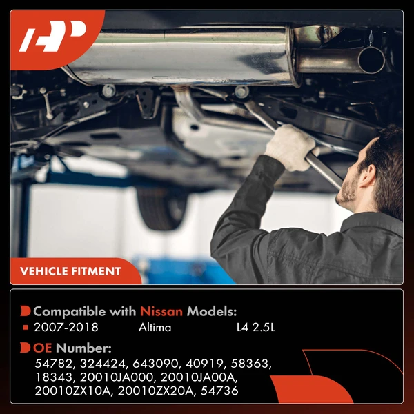 1-PC Catalytic Converter, Rear Side, Fit Federal Emissions, A-Premium APCCT442