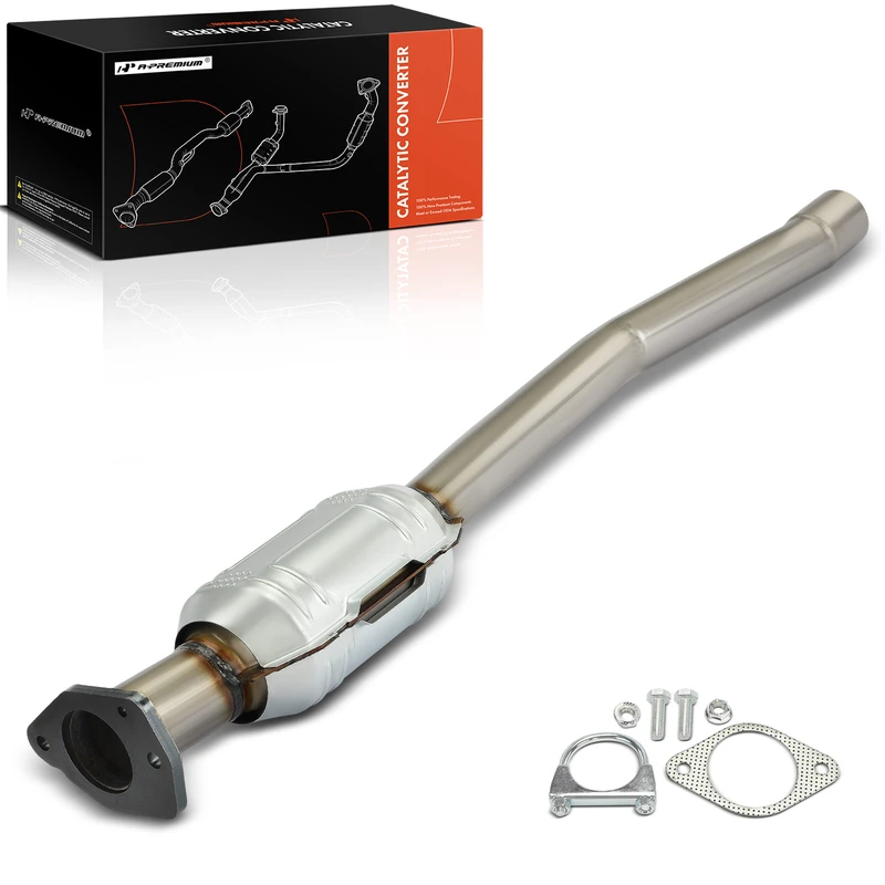 1-PC Catalytic Converter, Rear Side, Fit Federal Emissions, A-Premium APCCT450