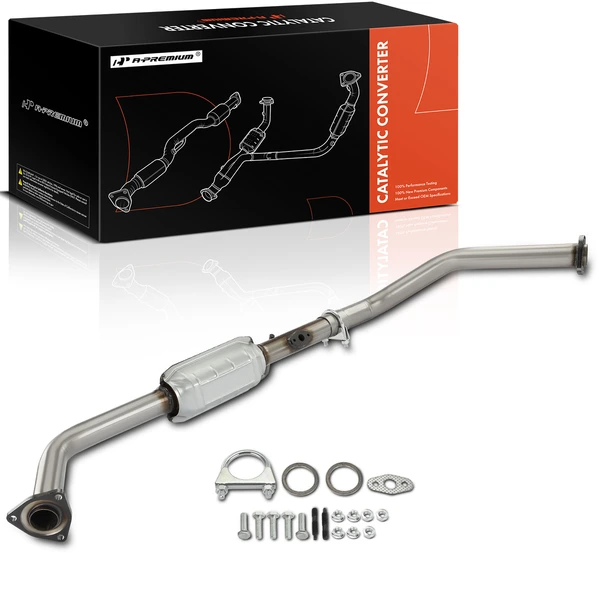 1-PC Catalytic Converter, Left Driver Side, Fit Federal Emissions, A-Premium APCCT131