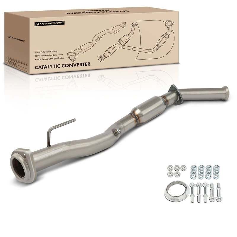 A-Premium 2003-2005 Isuzu Ascender 1-PC Catalytic Converter, Front Side, Fit Federal Emissions - APCCT132