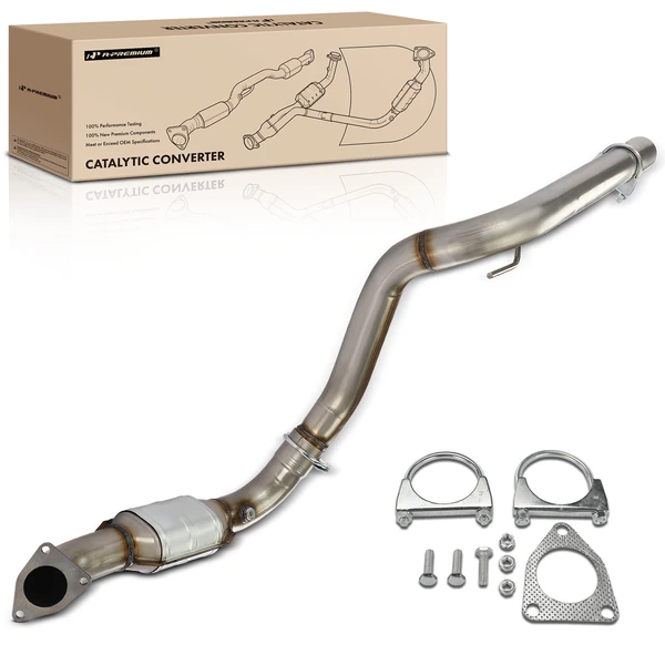 2006-2009 GMC Savana 3500 1-PC Catalytic Converter Left Driver Side Fit Federal Emissions A-Premium APCCT455