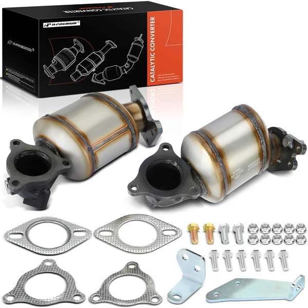 2-PC Catalytic Converter, Front Driver & Passenger, A-Premium APCCT756