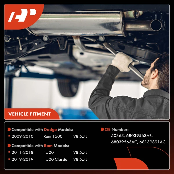 1-PC Catalytic Converter, Front Side, Fit Federal Emissions, A-Premium APCCT102