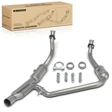 2010-2011 Jeep Wrangler 1pc Catalytic Converter Front Side Fit Federal Emissions A-Premium APCCT984PG