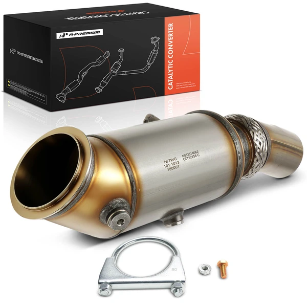 1-PC Catalytic Converter Front Side Fit Federal Emissions A-Premium APCCT810