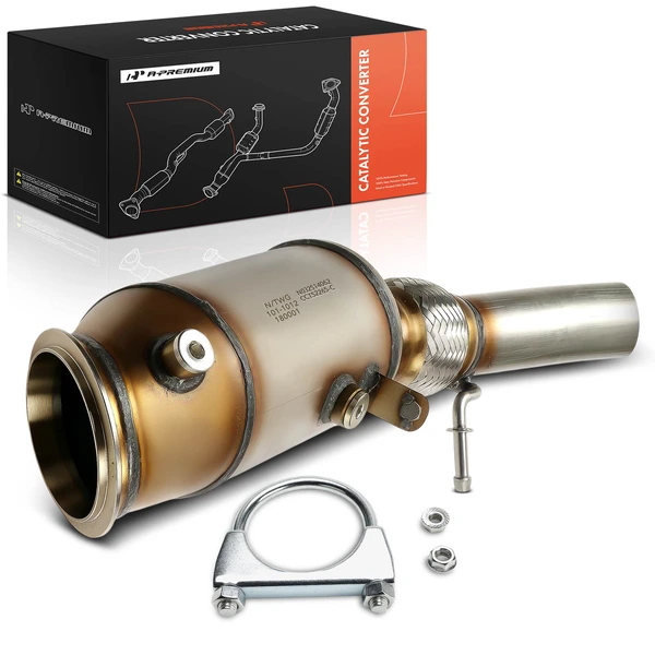 1-PC Catalytic Converter Front Side Fit Federal Emissions A-Premium APCCT811