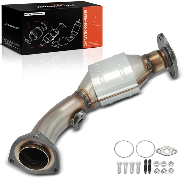 1-PC Catalytic Converter, Front Side, Fit Federal Emissions, A-Premium APCCT421