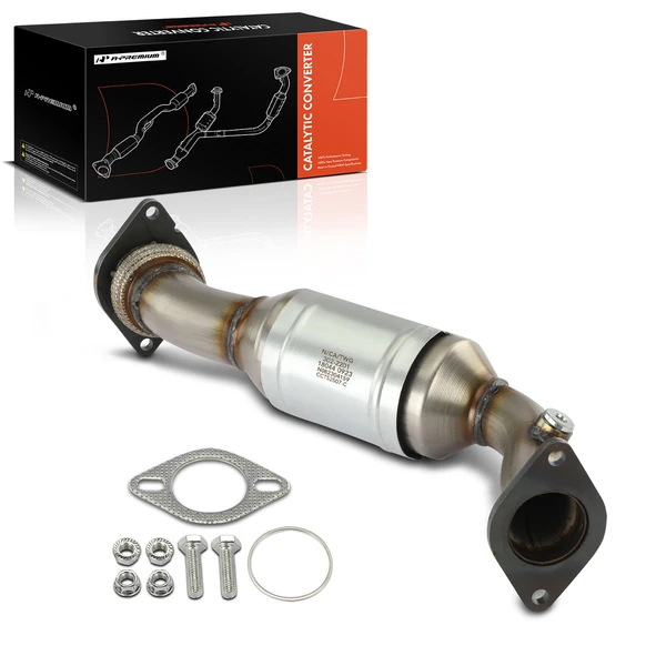 1-PC Catalytic Converter, Front Side, Fit Federal Emissions, A-Premium APCCT423