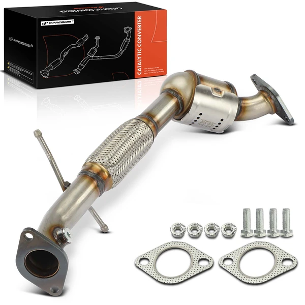 1-PC Catalytic Converter, Front Side, Fit Federal Emissions, A-Premium APCCT112