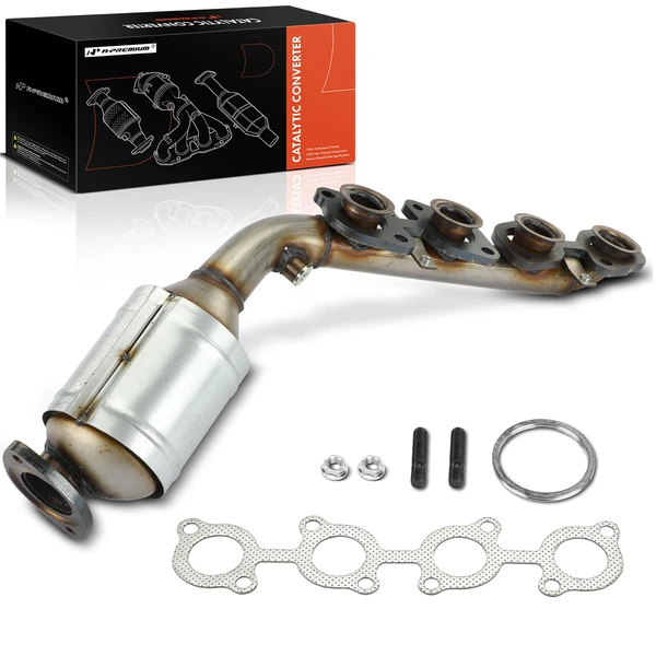 1-PC Catalytic Converter, Left Driver Side, Fit Federal Emissions, A-Premium APCCT142