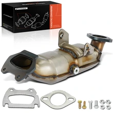 2014-2021 Ram ProMaster 1500 1pc Catalytic Converter Front Side Fit Federal Emissions A-Premium APCCT148